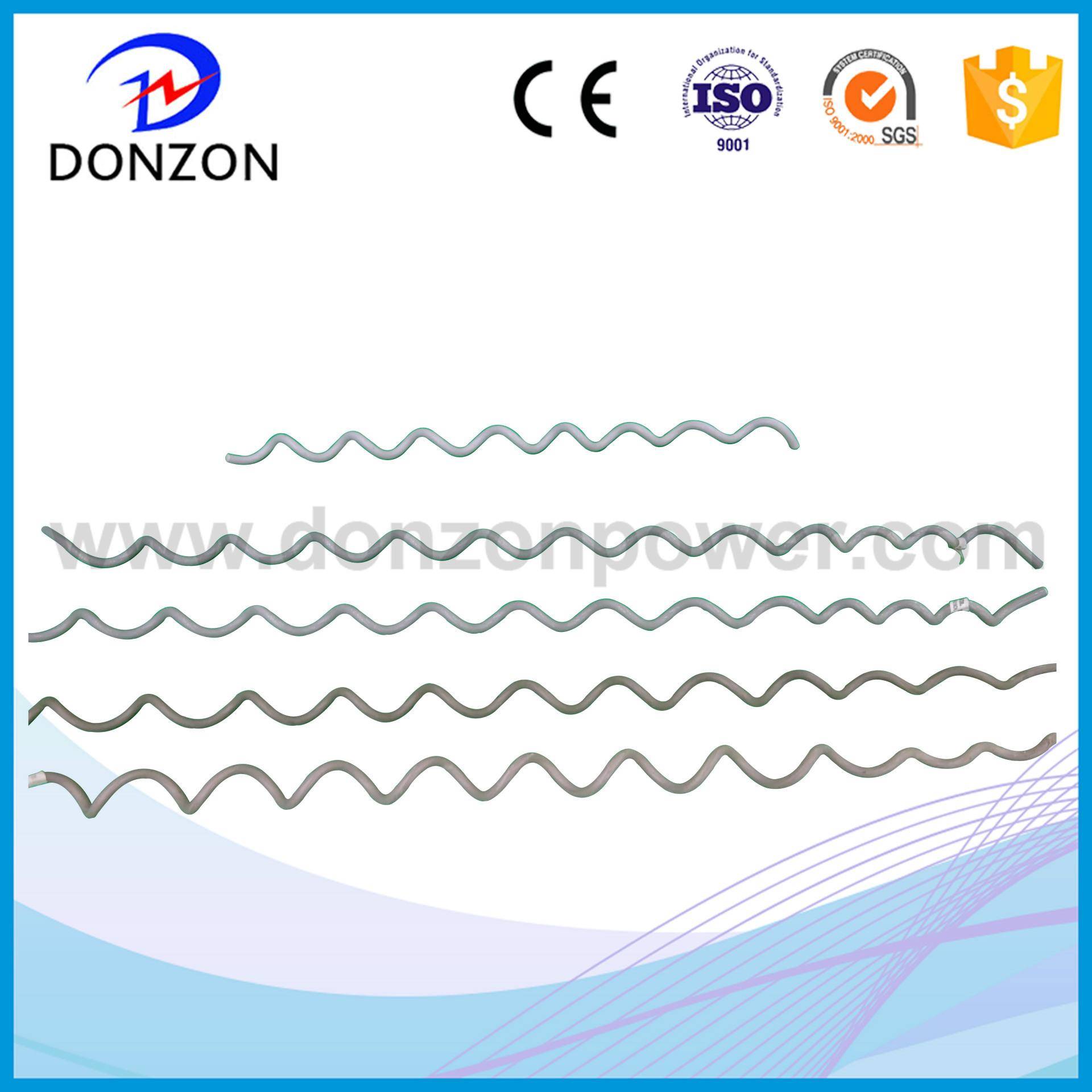 东众生产螺旋减震器 防震鞭 ADSS OPGW光缆金具FL-143 135