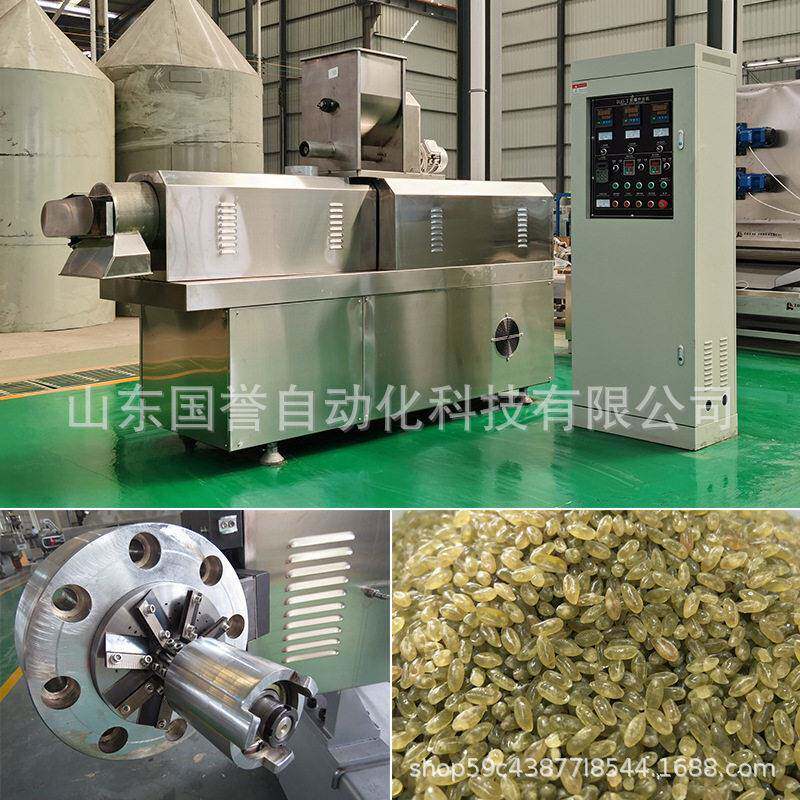 复合米生产设备 新型碎米还原成大米机械 自动化人造米膨化机