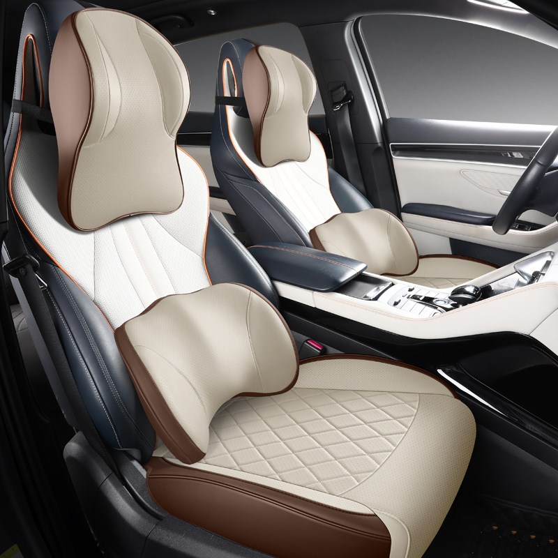 速发汽车坐垫三件套四季通用单片皮质半包座椅垫夏季车内座垫后排