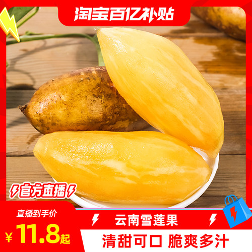 云南雪莲果新鲜水果5斤