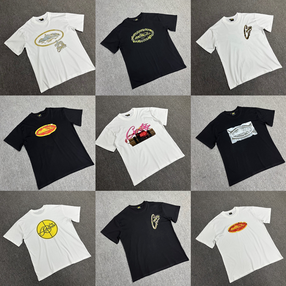 Item Thumbnail for 23SS New Corteiz Time Bomb Print Street Fashion Crewneck Short Sleeve T-Shirt Men's and Women's Summer Men