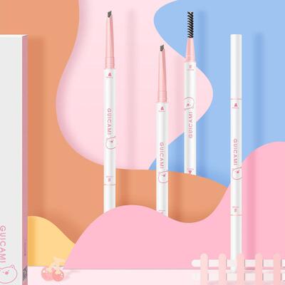 粉粉熊化妆师专用眉笔防水防汗持久不易脱色不晕染眉笔/眉粉/眉膏