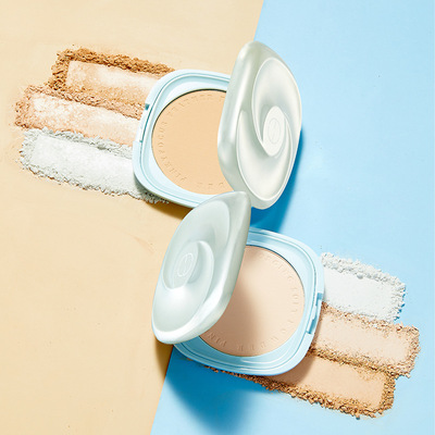 新款 现货粉扑彩妆持久不脱妆防水修容遮瑕定妆粉饼中国3年