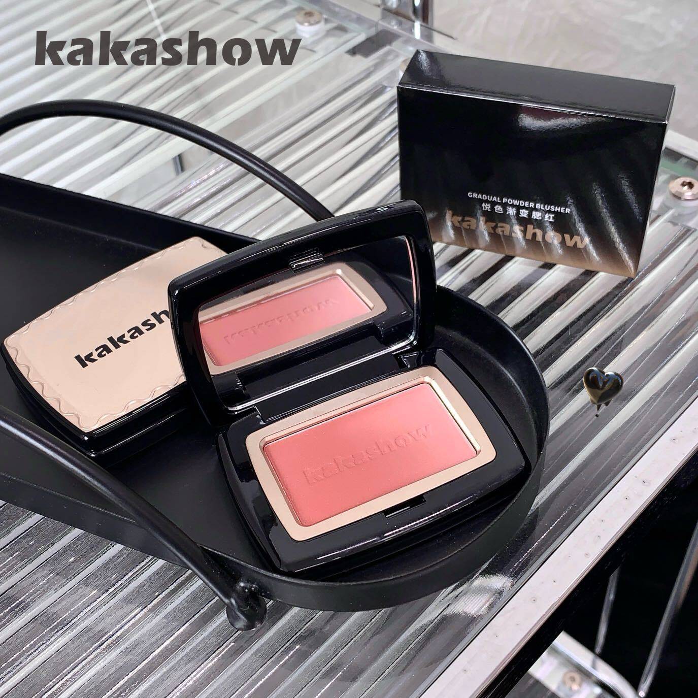 新款 悦色细闪细腻显色自然韩系氛围感渐变腮红腮红/胭脂