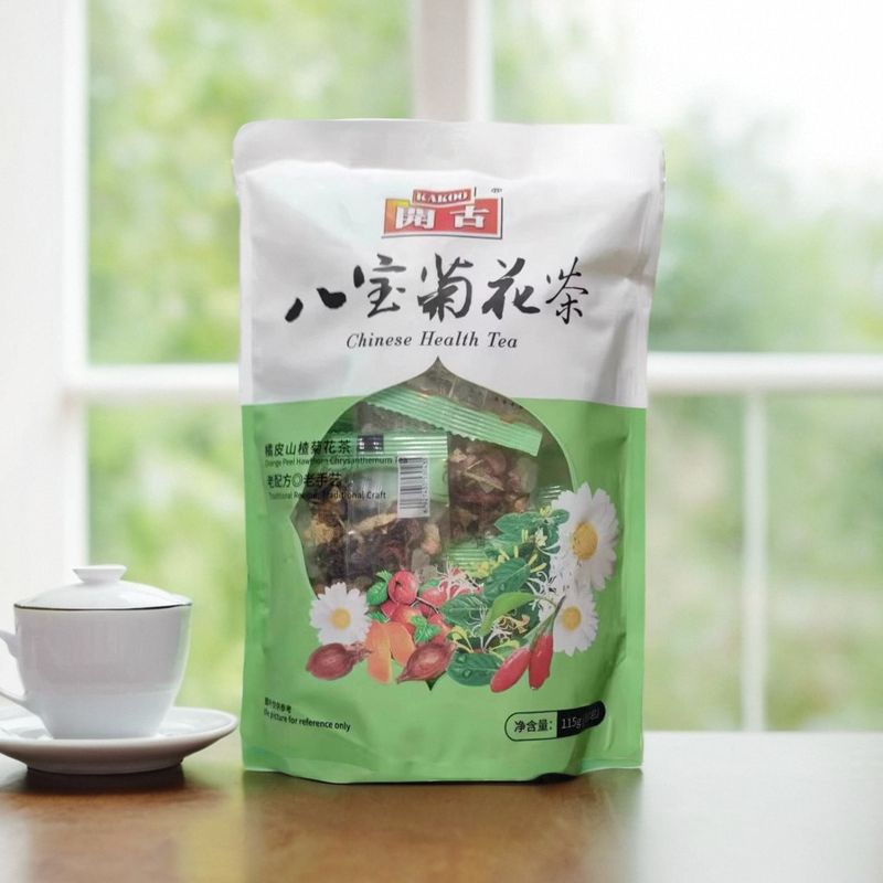 【拍1发3袋】开古八宝菊花茶橘皮山楂菊花茶10包/袋正品发3袋