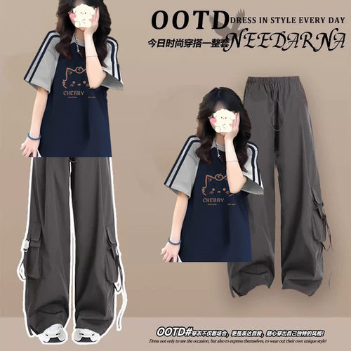 14-18岁少女超火一整套夏装衣服