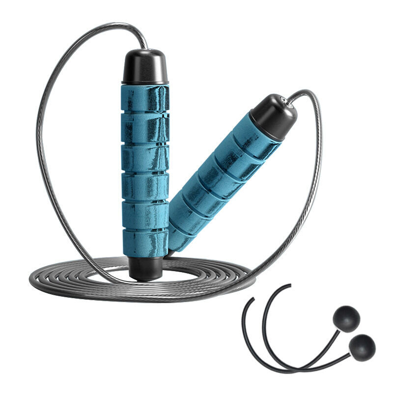 凯速负重跳绳有绳无绳双用健身训练器材男女体育运动轴承跳绳KJ20