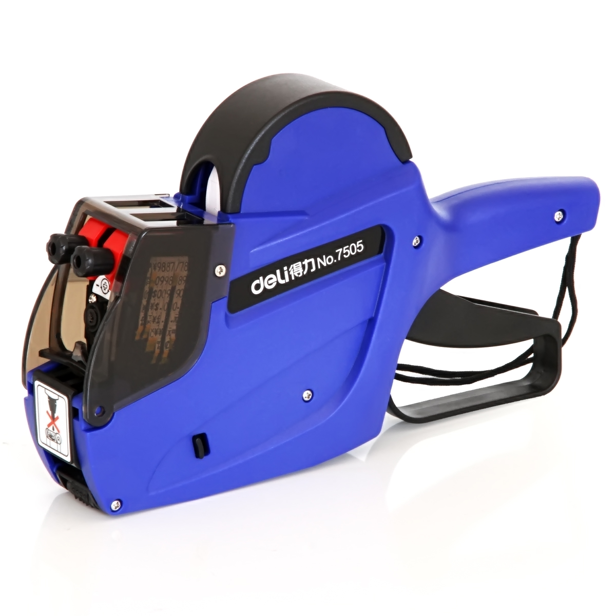 得力750双排手动标价机格打码