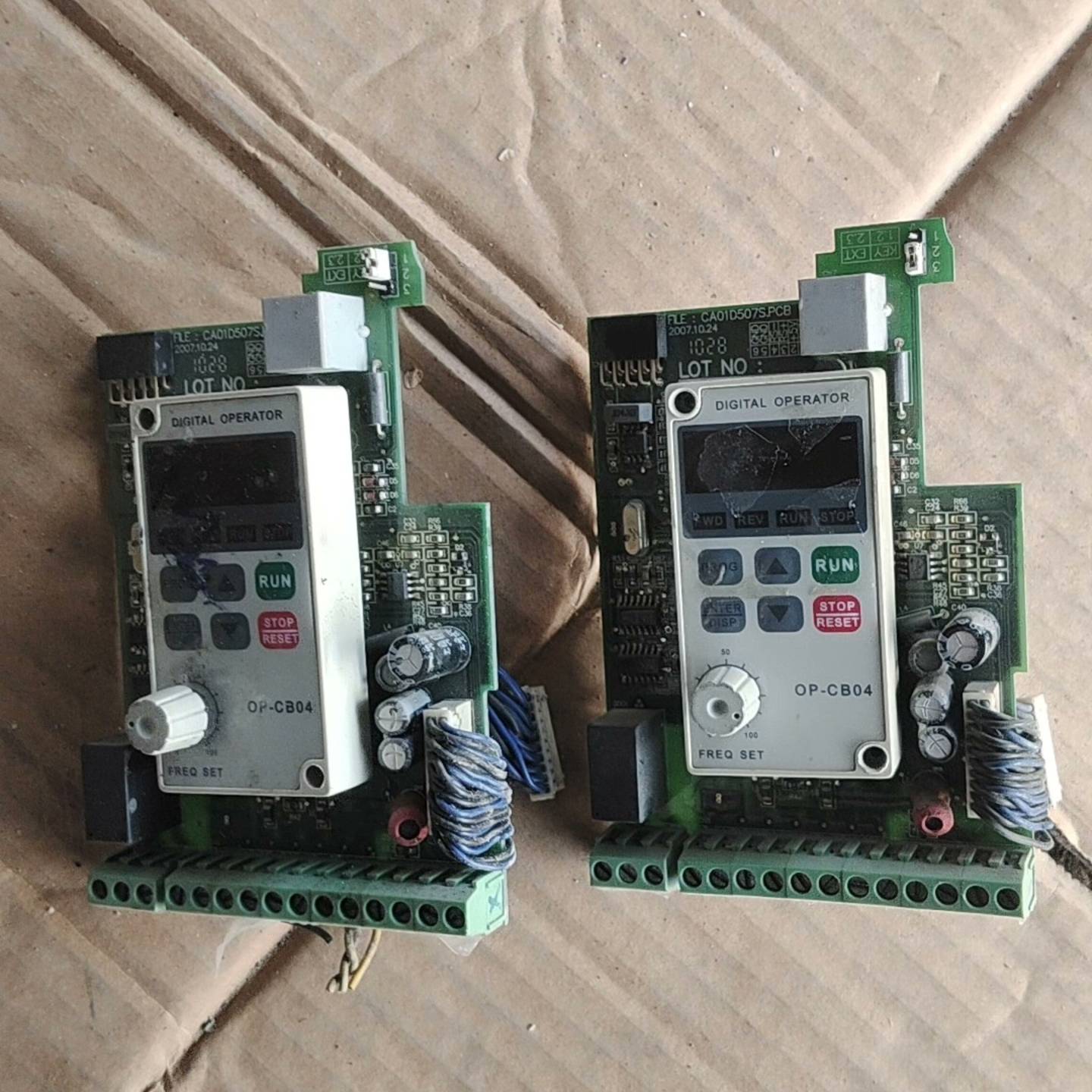 可维修cpu 50，海利普变频其它元器件