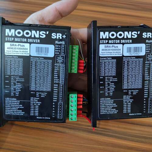 可维修MOONS SR4-Plus，，步进电机驱动器