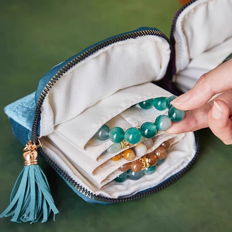 胡彦斌同款首饰包大容量可分装手镯手串项链文玩收纳袋便携收纳包,饰品/流行首饰/时尚饰品新,首饰袋,淘宝优惠券,粉丝福利购,淘宝优惠卷