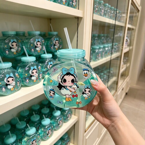 这个大肚杯我吨吨喝水