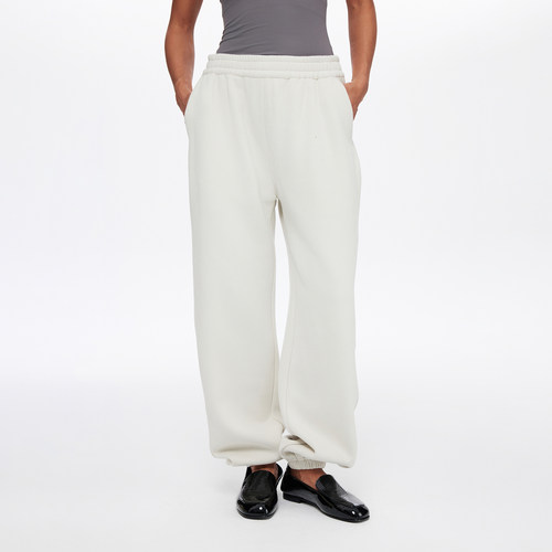 oneup加厚抓绒运动束脚卫裤