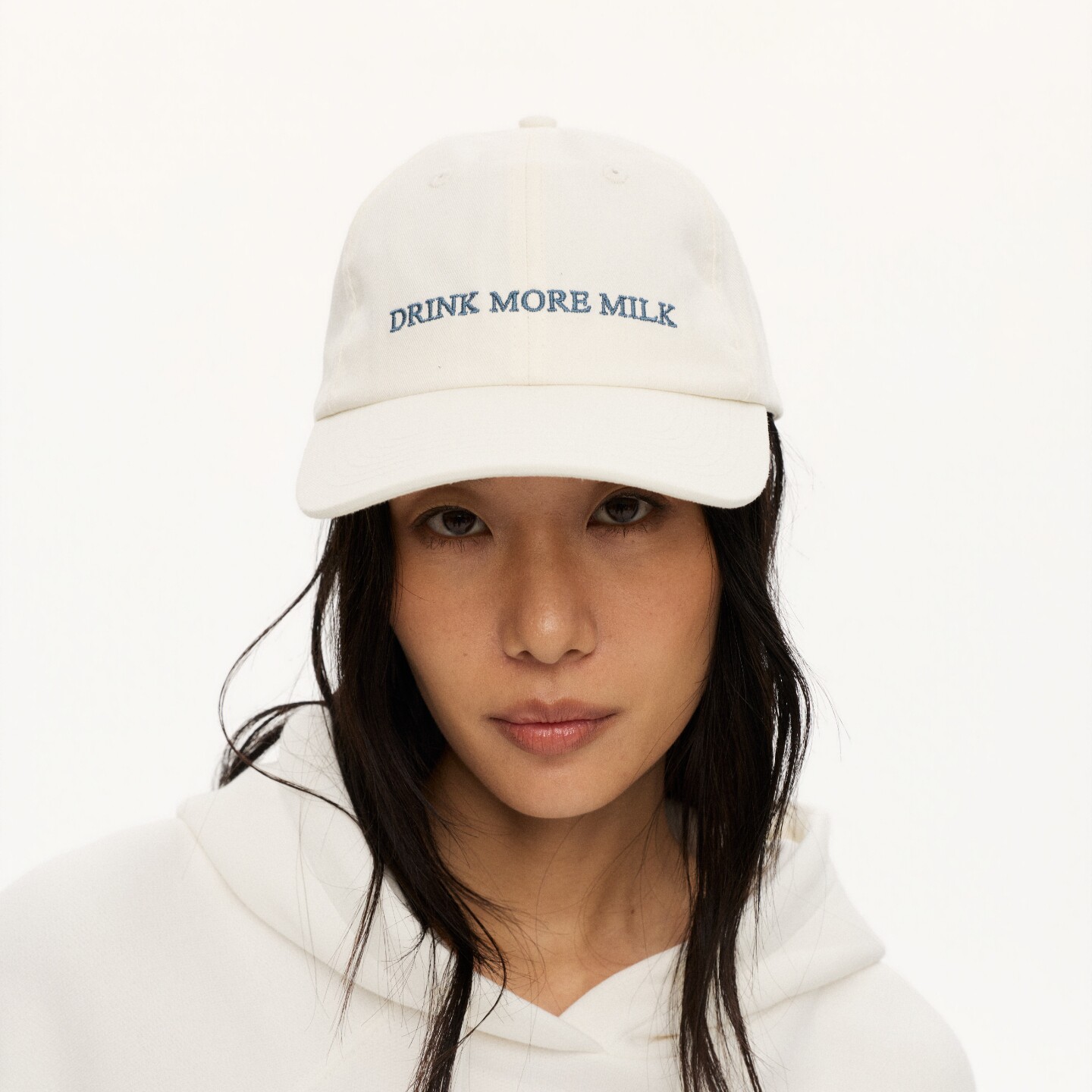oneup美式复古标语刺绣棒球帽休闲纯棉软顶鸭舌帽男女运动帽子