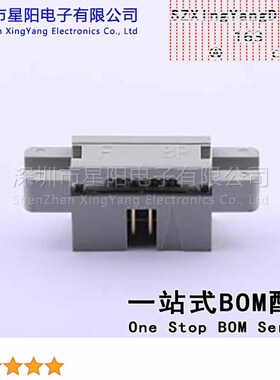 B-3000F08P-E800 每排P数4 2x4P排数2 2.54mm有耳灰白 连接器类型