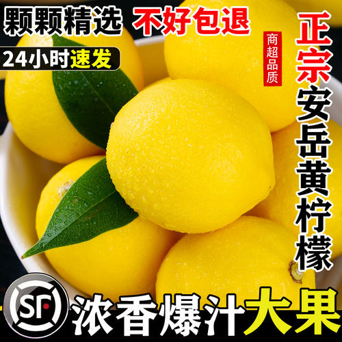 【正宗四川安岳柠檬】【官方鼎力推荐】