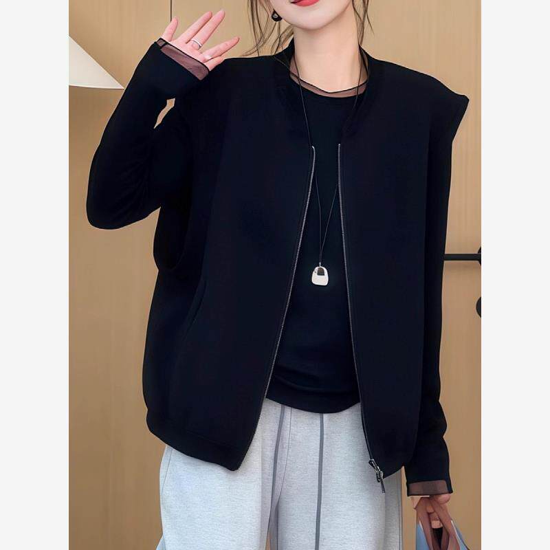 设计感立体饺子边捏褶马甲女2025秋季大码胖MM拉炼无袖百搭外套