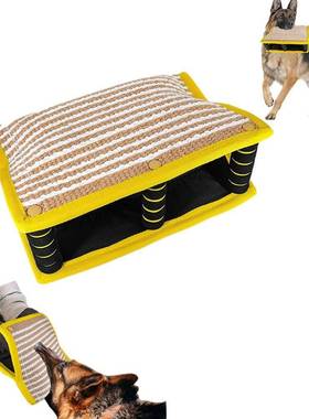 训犬粗麻三手柄咬枕德牧马扑咬枕咬包咬棒Dog bite pillow