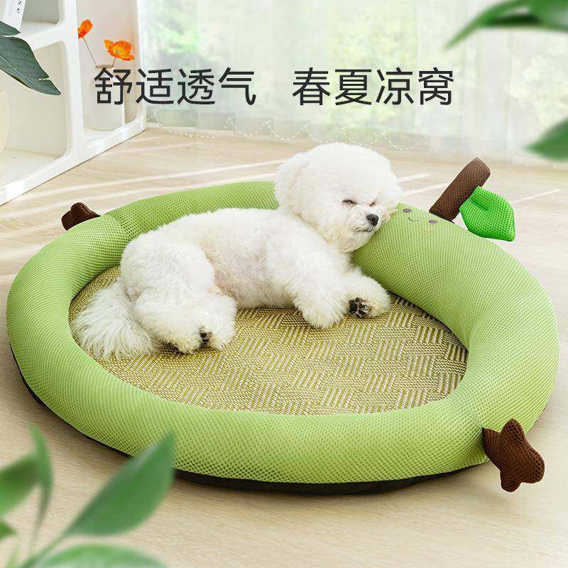 夏日萌趣水果靠背宠物狗窝四季凉席透气泰迪狗窝春夏季小狗狗垫子,宠物/宠物食品及用品,猫狗垫子,淘宝优惠券,粉丝福利购,淘宝优惠卷