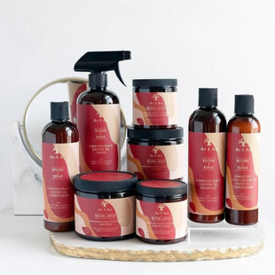 As I am经典免洗护发素卷发CGM牙买加黑蓖麻油洗发水自然卷洗发水