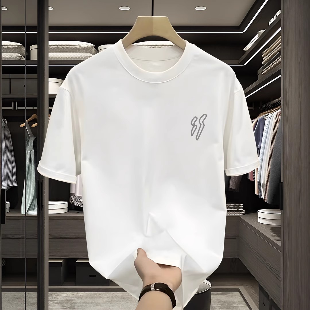 「一折专区丨奥莱清仓丨260g双纱精梳纯棉短袖T恤男美式重磅潮牌