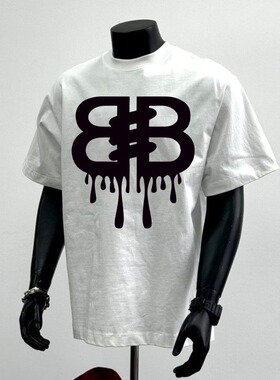 「一折专区丨奥莱清仓丨260g双纱精梳纯棉短袖T恤男美式 防晒服