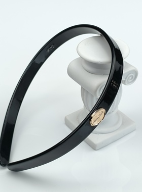 新款金标醋酸发箍带齿防滑洗脸压发高质头箍发卡发饰丹麦大牌同款