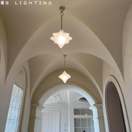 星星过道灯玄关走廊法式奶油风灯
