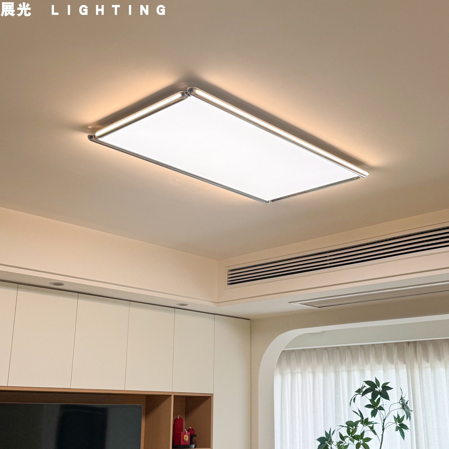 包豪斯客厅吸顶灯设计师几何灯具