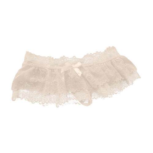 Fashion Solid Color Low Waist Lace Skirt时尚纯色低腰蕾丝短裙