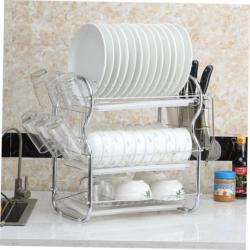 碗碟晾衣架储存厨房杯架组织者洗碗架