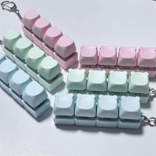 3d Love keyboard toys Little Bear button clicker fidget按键