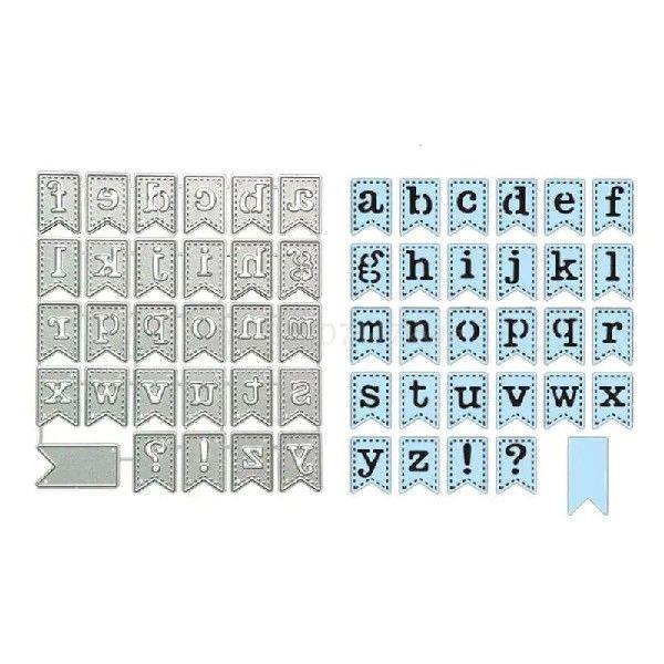 Alphabet Banner Pull Flag Template Carbon Steel Cutting