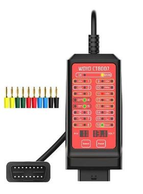 WOYO 12V 24V CAN Tester 16 Pin Break Out Box Detection CAN
