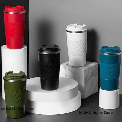 380ml/510ml Stainless Steel Coffee Cup Car Vacuum Flask Ther