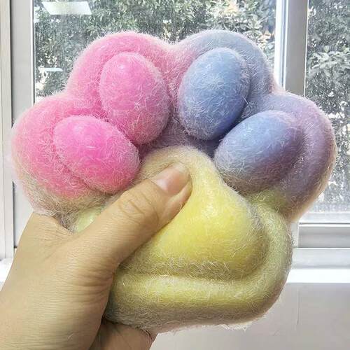 14cm Big Mac Taba Squishy Big Cat Paw Pinch Decompression T