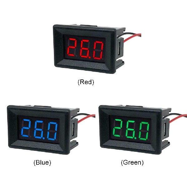 DC0-30V 0.36inch 2-Wire Voltage Meter Voltmeter Tester