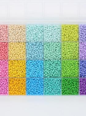 2/3/4mm Seed Beads Box For Jewelry Bracelet Making Kit DIY