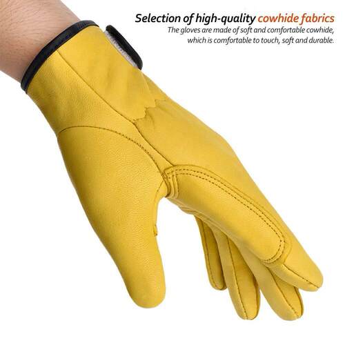 Work gloves sheepskin leather workers work welding safety pr