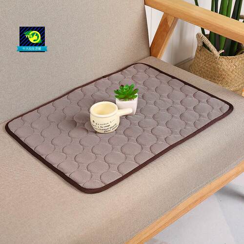 Pet Cooling Mat Dog Bed Non-Toxic Cool Summer Pad 4Sizes
