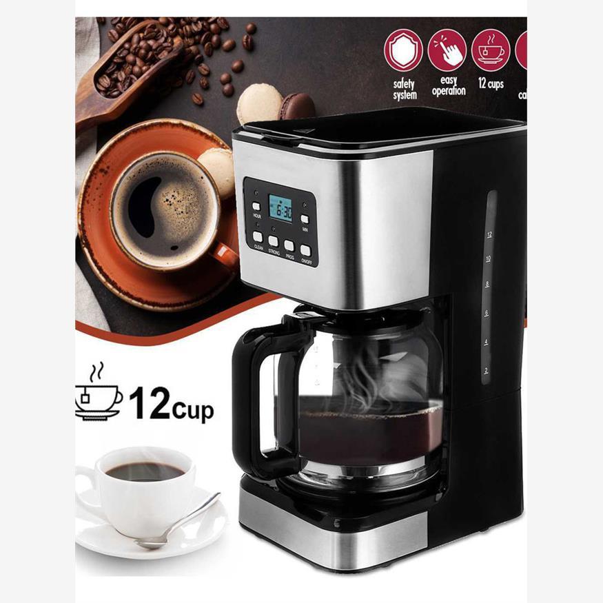 12cup Drip Coffee Maker america Coffee machine美式滴漏咖啡机