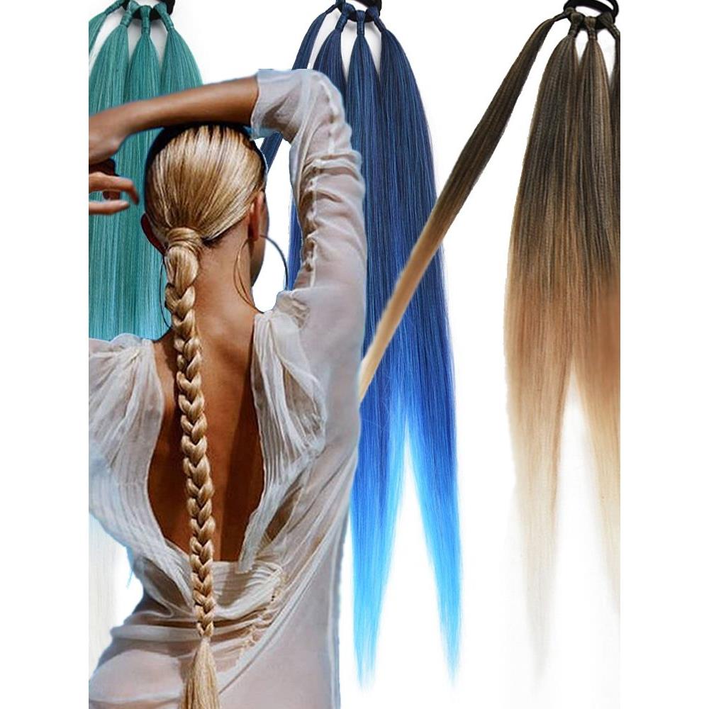 Ponytail Extensions Boxing Braids Braid DIY 可编假发拳击辫子