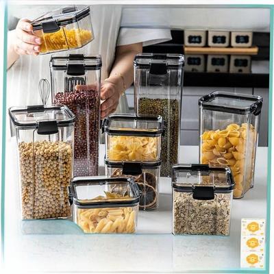container food storage box kitchen cans for bulk cereal bloc