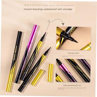Quick-drying waterproof eyeliner 速干不晕染不脱色眼线笔