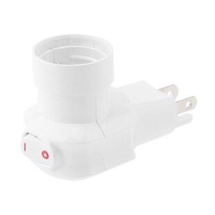 E26 E27 Plug in Light Bulb Socket Adapter Lamp Holder 3