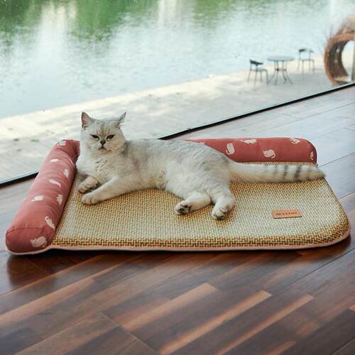 Pet Cooling Mat Dog Cat Bed Non-Toxic Cool Summer Pad 4Sizes