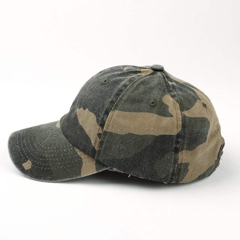 New Camouflage baseball cap women men hat 新款迷彩弯檐棒球帽