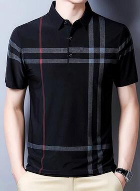 Mens Shirts Summer Polo Shirt Men Tops Casual T-shirt Mens