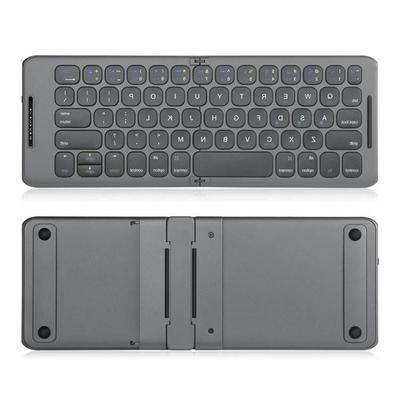 Two folding wireless Bluetooth keyboard laptop tablet phone