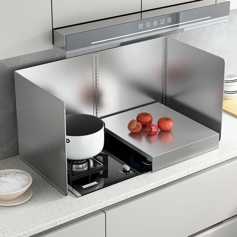 灶台隔板厨房挡油板隔热板防火耐高温挡油板煤气不锈钢炒菜防溅油,厨房/烹饪用具,防油挡板,淘宝优惠券,粉丝福利购,淘宝优惠卷